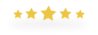 a graphic of five stars